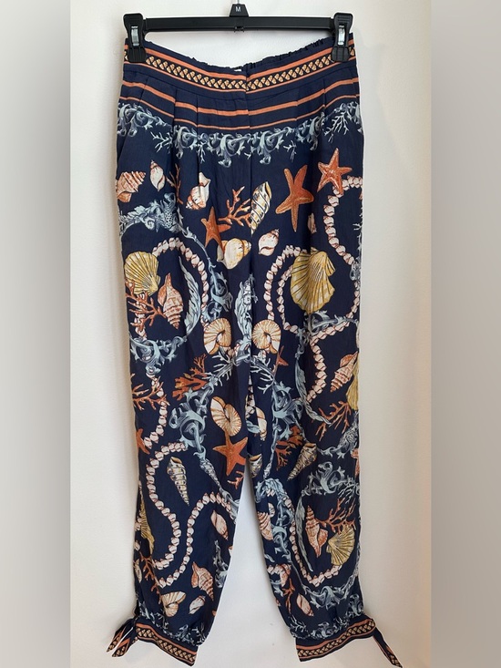 Maeve Pants - Maeve by Anthropologie nautical print pants